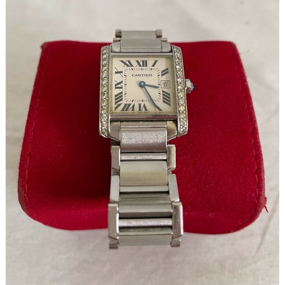 Cartier Accessories - CARTIER Ladies Watch TANK FRANÇAISE Model 2465